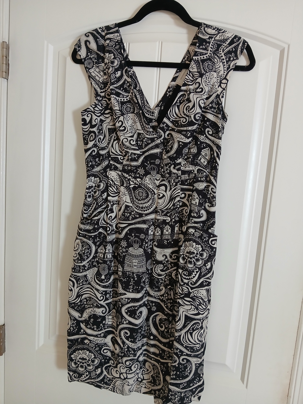 Moulinette Soeurs Fun Print Midi Dress